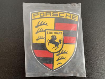 Emailschild "Porsche", - Motorová vozidla a technika