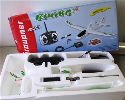 Flugmodell Elektrosegler Graupner Rookie xs, - Postal Service - Special auction