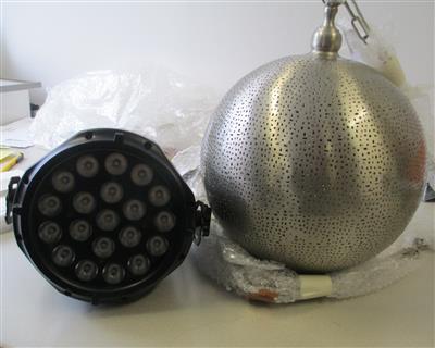 Scheinwerfer LED-Wash-Light, 1 Kugelleuchte, - Postal Service - Special auction