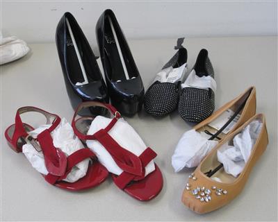 4 Paar Damenschuhe, - Postal Service - Special auction