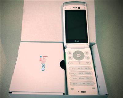 Handy "LG GD 580 Lollipop", - Postal Service - Special auction