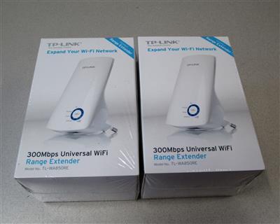 2 WLAN-Verstärker "Universal WiFi Range Extender TP-link TL-WA850RE", - Fundgegenstände der Österreichischen Post