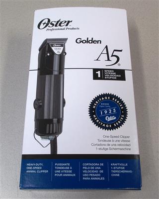 Schermaschine "Oster Golden A5", - Fundgegenstände der Österreichischen Post