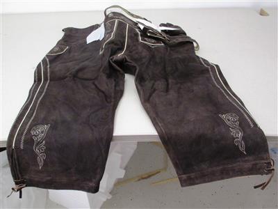 Trachtenlederhose, - Postal Service - Special auction