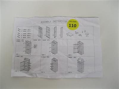 Geräteschuppen "Vanvilla Flachdach Klein", - Postfundstücke