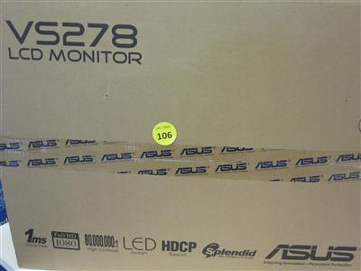LED-Monitor "Asus VS278", - Postfundstücke