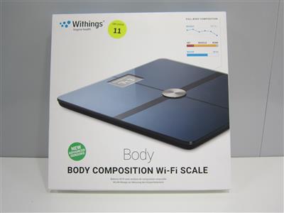 Personenwaage "Whithings Body Composition Wi-Fi Scale", - Special auction