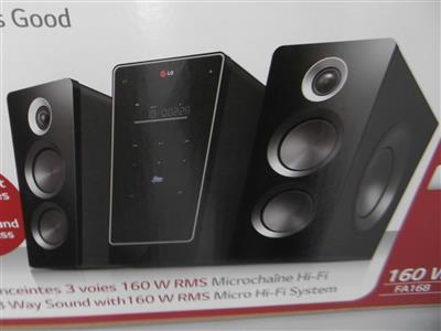 Micro Hifi-System "LG FA168", - Postfundstücke