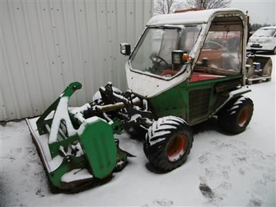Zugmaschine "Rasant Berg Trak RS 1305" mit Mähwerk, - Fahrzeuge und Technik