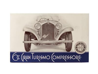 Alfa Romeo "6C Gran Turismo Compressore" - Automobilia