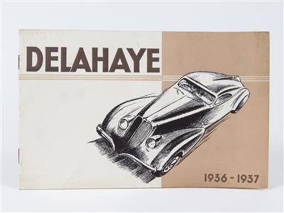 Delahaye "Modellprogramm 1937" - Automobilia
