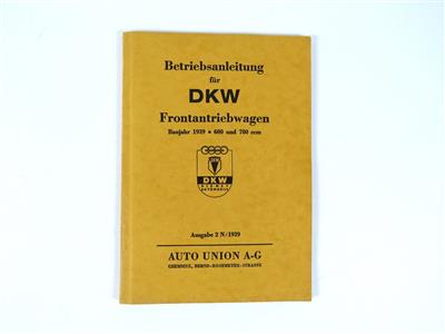 DKW "Betriebsanleitung" - Automobilia