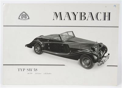 Maybach "Typ SW 38" - Automobilia