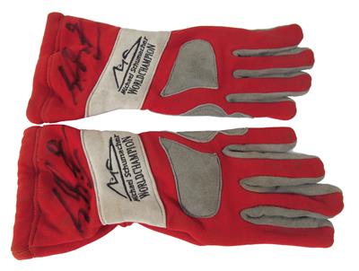 Michael Schumacher "Handschuhe" - Automobilia