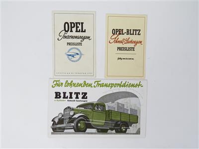 Opel "Konvolut" - Automobilia