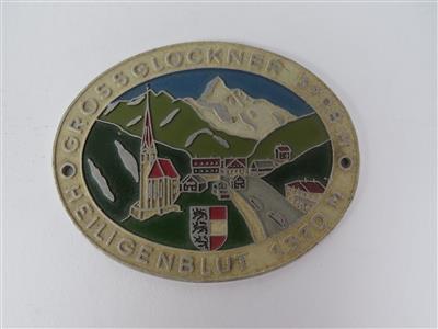 Plakette "Großglockner/Heiligenblut" - Automobilia