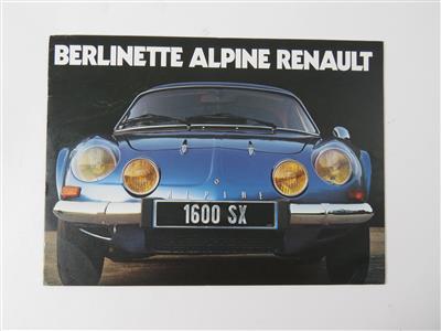 Renault "Alpine 1600 SX" - Automobilia