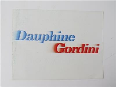 Renault "Dauphine Gordini" - Automobilia