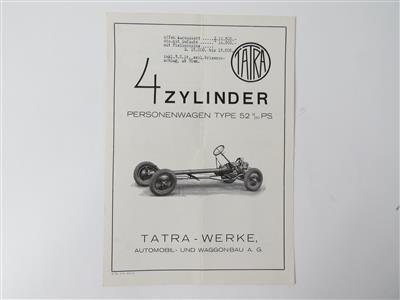 Tatra "Typ 30  &  Typ 52 - Automobilia