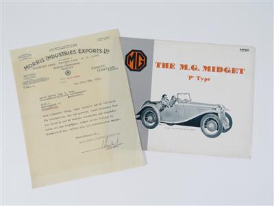 The M. G. Midget "P Type" - Automobilia