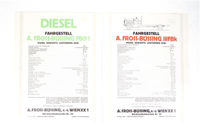 Fross-Büssing "Fahrgestell" - Automobilia