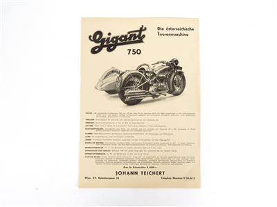 Gigant "Typ 750" - Automobilia