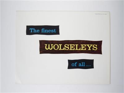 Wolseley - Automobilia