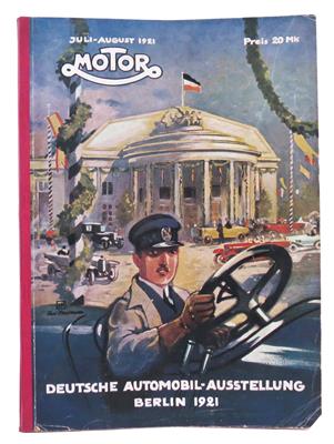 Zeitschrift "Motor" - Automobilia