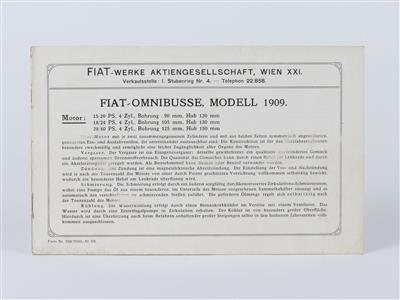 Fiat-Werke Wien - Klassische Fahrzeuge und Automobilia