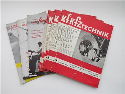 Zeitschriften der 50er bis 70er Jahre - Autoveicoli d'epoca e automobilia