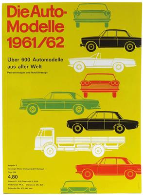 Die Auto-Modelle 1961/62 - Vintage Motor Vehicles and Automobilia