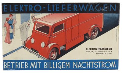 Elektro-Lieferwagen - Historická motorová vozidla