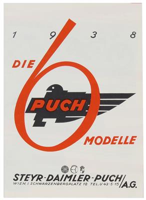 Puch Modellprogramm - Vintage Motor Vehicles and Automobilia