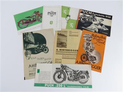 Puch "Prospekte" - Klassische Fahrzeuge und Automobilia