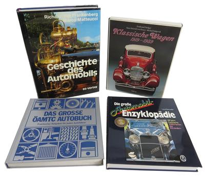 Konvolut Bücher - Klassische Fahrzeuge und Automobilia