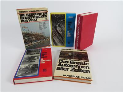 Konvolut Bücher - Klassische Fahrzeuge und Automobilia