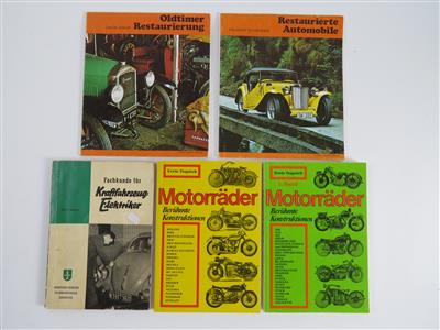 Konvolut Hefte - Klassische Fahrzeuge und Automobilia