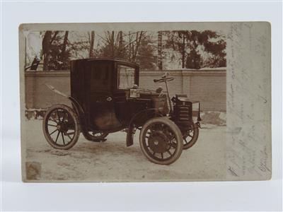 Lohner Porsche "Fotopostkarte" - Klassische Fahrzeuge und Automobilia