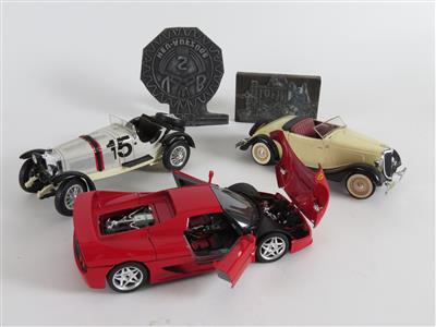 Modellautos - Klassische Fahrzeuge und Automobilia