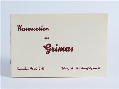 Karosseriefabrik "Grimas Wien - CLASSIC CARS and Automobilia