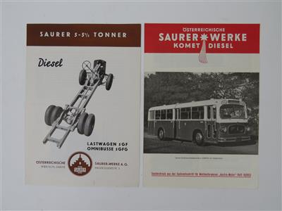 Österreichische Saurer Werke - Klassische Fahrzeuge und Automobilia
