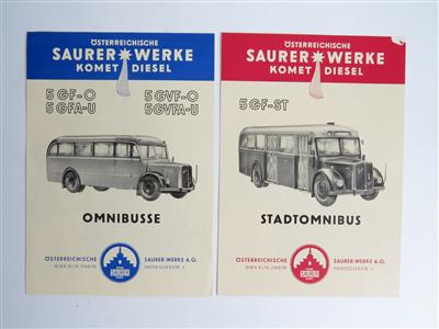 Österreichische Saurer Werke - Klassische Fahrzeuge und Automobilia