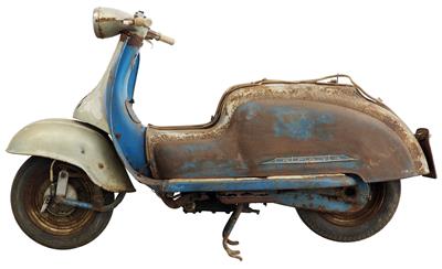 c. 1959 Motobi Catria 175 - Scootermania