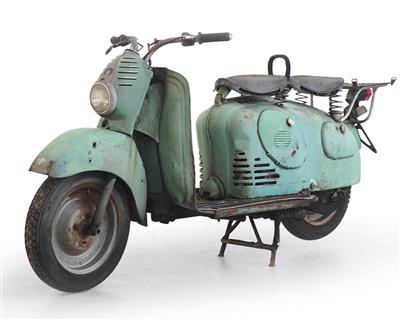 c. 1953 Puch R 125 - Sammlung RRR - Roller Rollermobile Raritäten