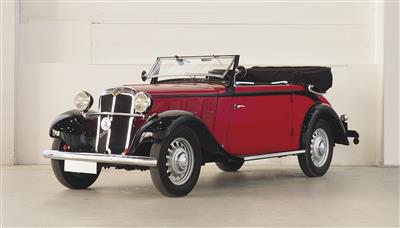 1935 Hanomag Typ 15 K Rekord Kabriolett - Historická motorová vozidla