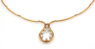 Diamant Collier - Schnäppchenauktion<br />Schmuck und Uhren