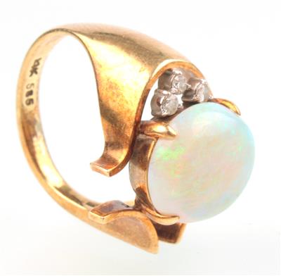 Opal-Brillant Ring - Osterauktion Teil 1 - Schmuck