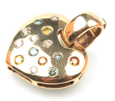 Brillant Anhänger - Osterauktion (Teil 2) - Juwelen,<br />Schmuck, Armband und<br />Taschenuhren