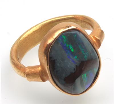 Boulder Opal Ring - Schmuck und Uhren