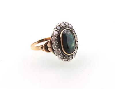 Brillant Saphir Ring - Schmuck und Uhren Onlineauktion